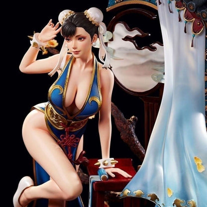 Figurine Street Fighter Chun-Li échelle 1/4 CAPCOM jeu de combat Beautiful Gi...