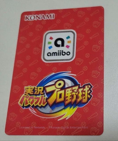 Jikkyou Pawafuru Puro Yakyu Hayakawa Aoi 004-AJ-G0J Amiibo Card Nintendo 2019