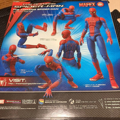 MAFEX No.001 The Amazing Spider Man Marvel Action Figure Hobby 2013 Medicom Toy