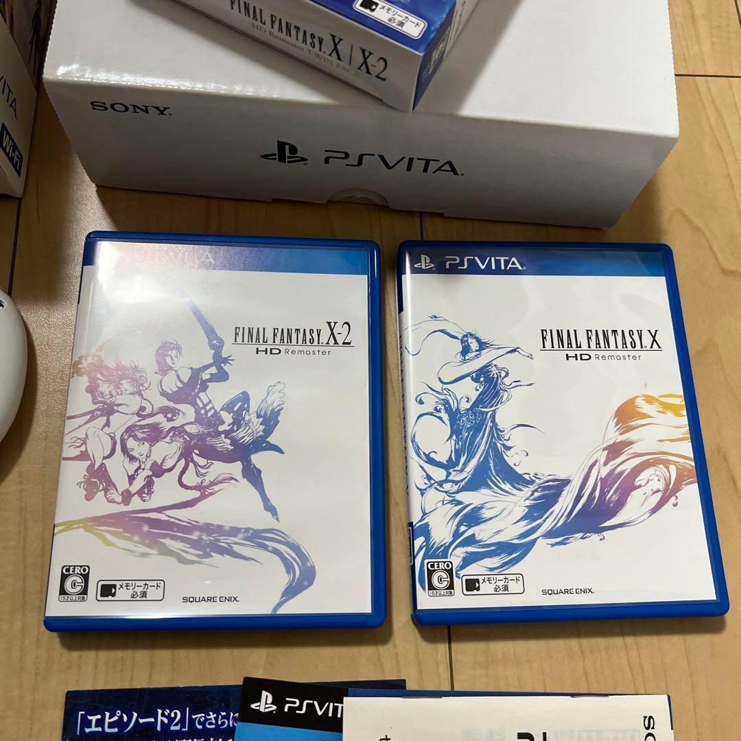 PlayStation Vita FINAL FANTASY X-X2 HD Remaster RESOLUTION BOX SONY Wi-Fi Model - photo 6