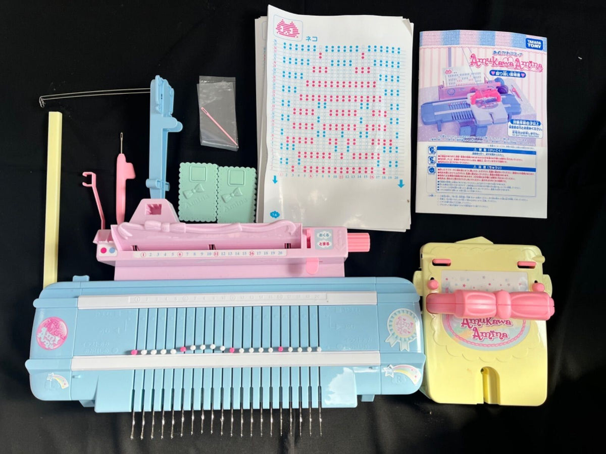 AmuKawa Amina Knitting Machines Crafts Handmade Club girls hobby TAKARA TOMY