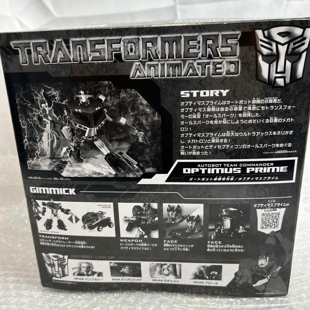 TA-01 Optimus Prime Black Ver. Transformers Animated Event Limited Takara Tomy - photo 5