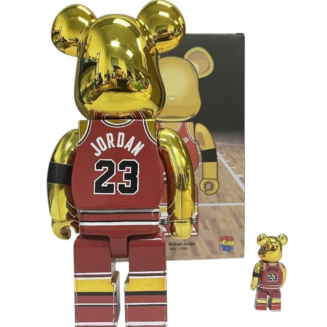 BE@RBRICK Michael Jordan 1985 ROOKIE JERSEY 400％ Action Figure Medicom Toy