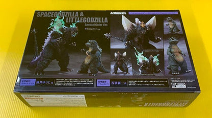 S.H. MonsterArts Space Godzilla Little Godzilla Special Color Figure BANDAI