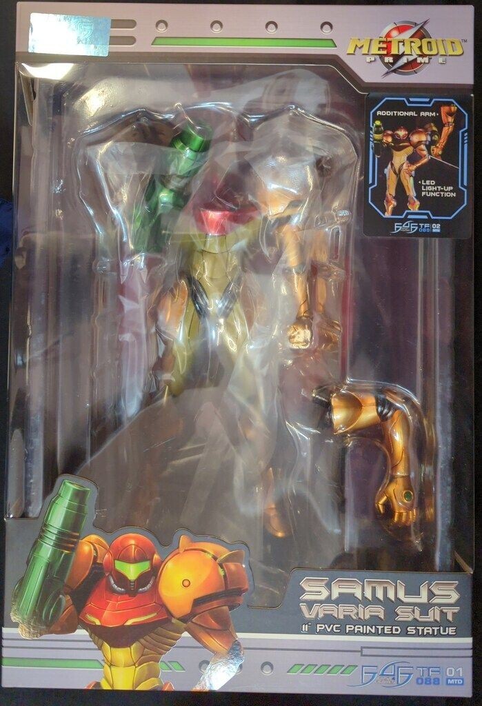 Metroid Prime Samus Aran PVC Statue Collector's Edition Hobby First 4 Figures