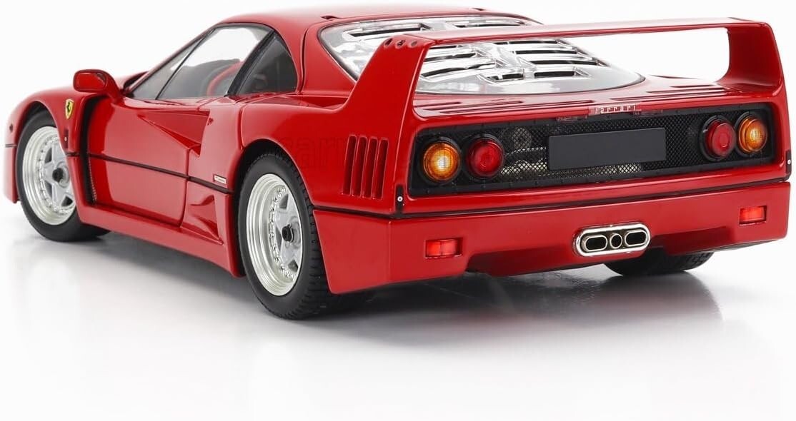Original 1/18 Ferrari F40 KS08416R Miniature Super Car Toy Hobby 2023 Kyosho