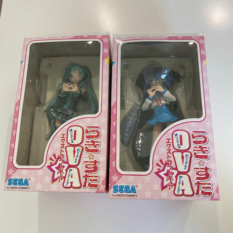 Lucky Star Kagami Hiiragi Konata Izumi OVA Extra Figure Amusement limited SEGA