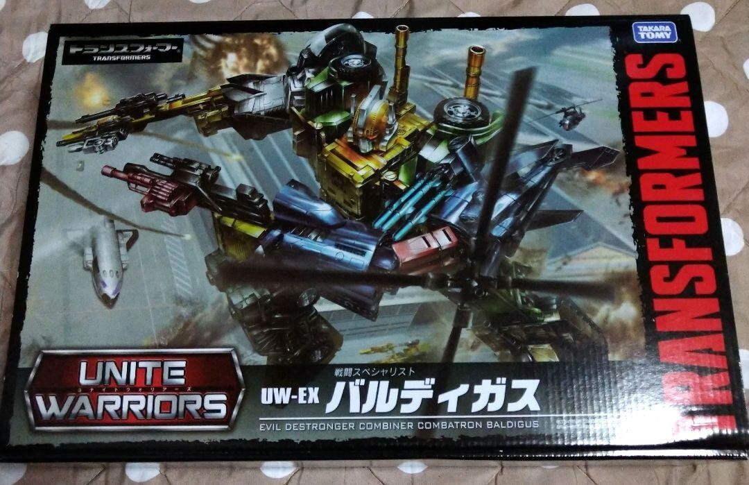Transformers Unite Warriors UW-EX Baldigus combat specialist Figure Takara Tomy
