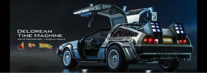 Back To The Future II DeLorean MMS636 Time Machine Figure Hobby Hot Toys 2023