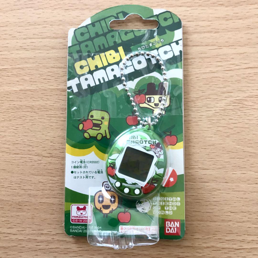 Tamagotchi Chibi Version Mini Apple Tree Green Color BANDAI Limited Game 2004 - Image 3