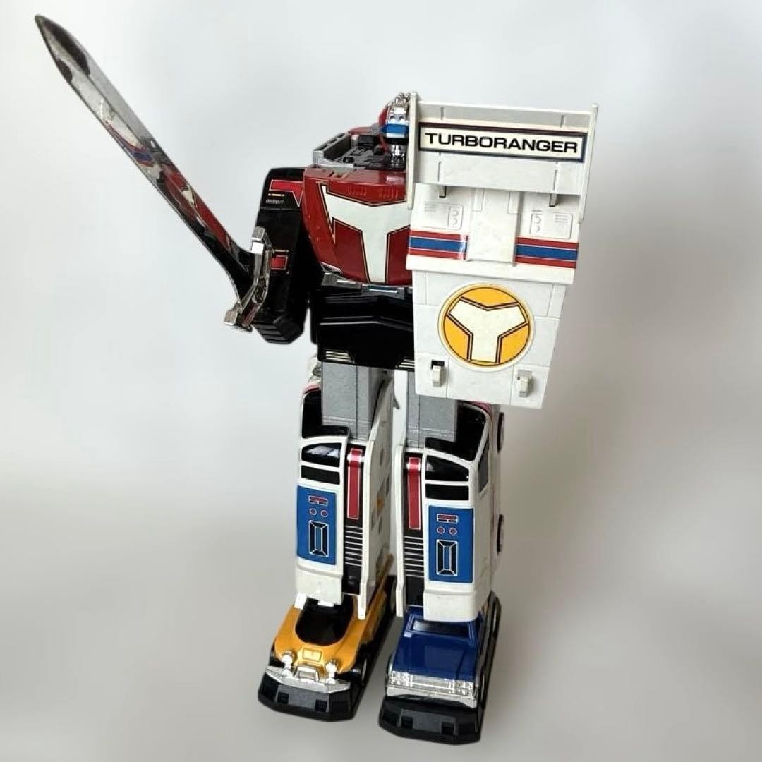 Kousoku Sentai Turboranger DX Turbo Robo Megazord Chogokin Power Rangers BANDAI