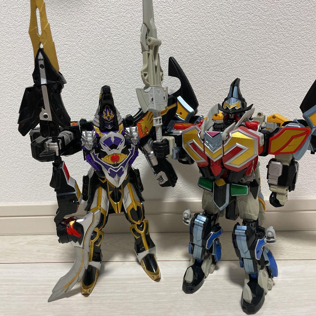 Power Rangers Mystic Force Magiranger DX Magi King &amp; Wolkaiser 2Types Set Bandai