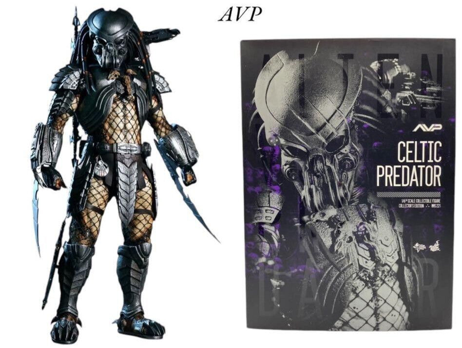 Alien vs Predator Celtic Predator 2.0 Ver. 1/6 Scale Action Figure Hot Toys 2014