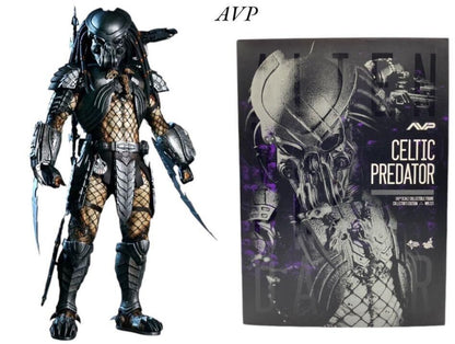 Alien vs Predator Celtic Predator 2.0 Ver. 1/6 Scale Action Figure Hot Toys 2014