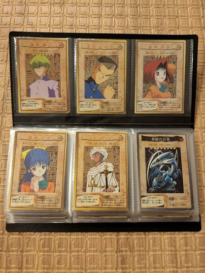 Yu-Gi-Oh Carddass Bandai Version Complete 118 Card Set with Movie Bonus Anime