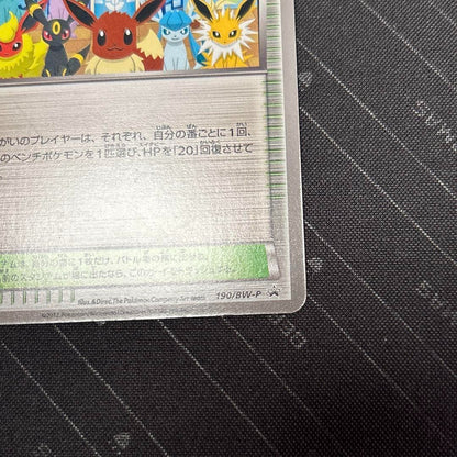 Pokemon Card Pokemon Center trainers stadium PROMO 190 BW-P Nintendo 2012 Eevee