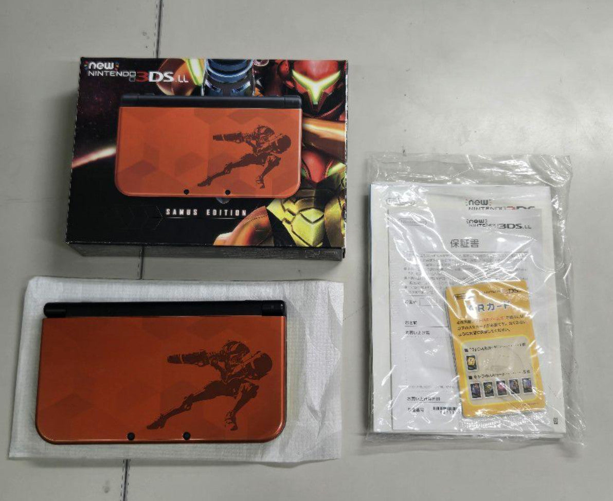 New Nintendo 3DS XL Metroid Edition Samus Game Console Body 2 Screens Hobby 2017