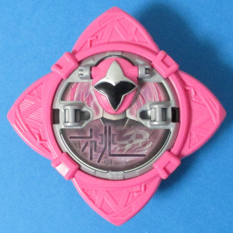 Power Rangers Ninja Steel Ninninger DX Momo Ninger Shuriken Pink Morpher BANDAI