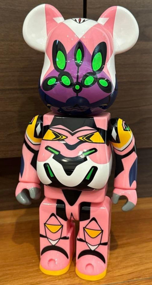 BE@RBRICK Evangelion Unit-08 β Gloss Ver. 400% MEDICOM TOY Action figures 2022 - photo 6