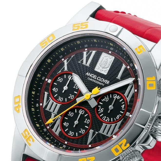 Saint Seiya Golden Sanctuary Watch ANGEL CLOVER Men's quartz Red Color Limited - photo 4