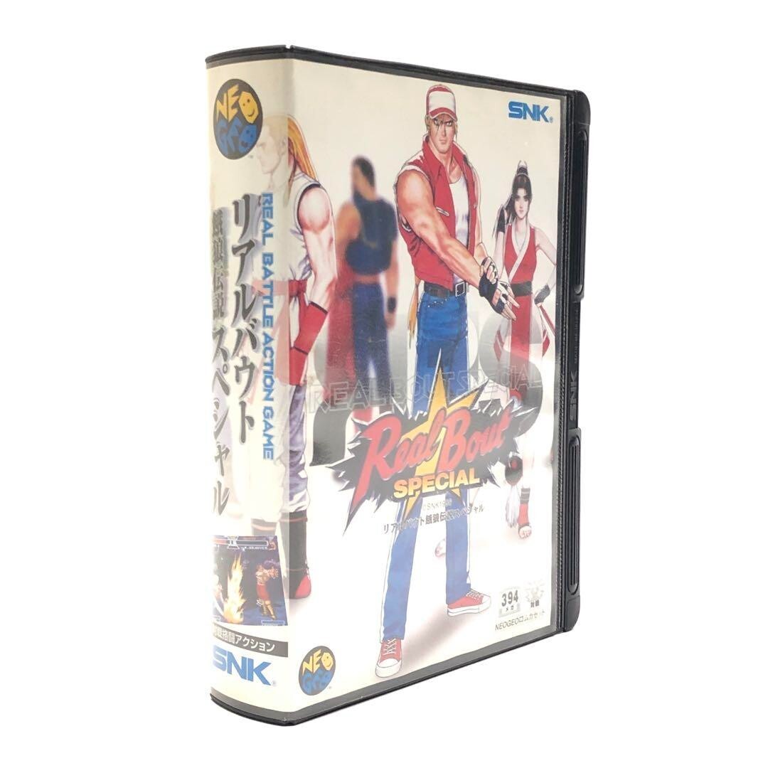 Neo Geo AES Real Bout Fatal Fury Special Game Software SNK Rare NGH 2230 1997