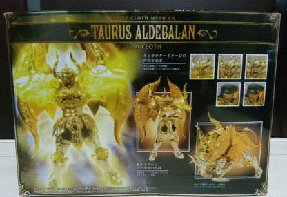 Saint Seiya Cloth Myth EX Soul of Gold God Taurus Aldebaran Figure bonus Set - photo 3