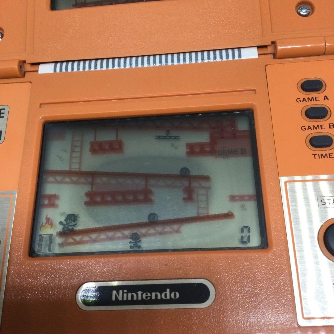 Nintendo Game &amp; Watch DONKEY KONG Multi Screen Orange retro game machine - photo 3