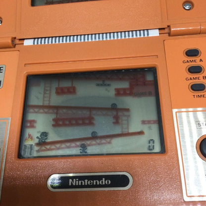 Nintendo Game &amp; Watch DONKEY KONG Multi Screen Orange retro game machine - photo 3