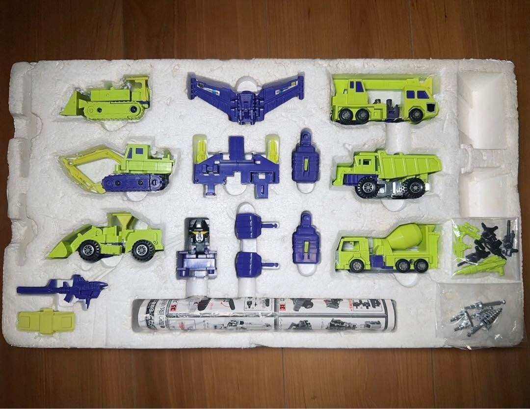 37 Buildron Giant Soldier Devastator Fight! Super Robot Lifeform Transformers