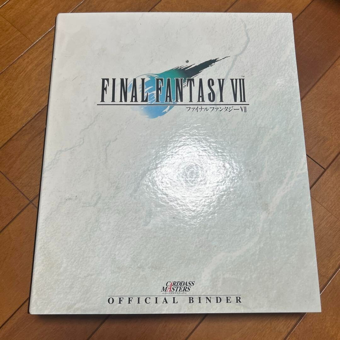 Final Fantasy VII Carddass Masters Complete Set of 140 Cards with Binder Bandai