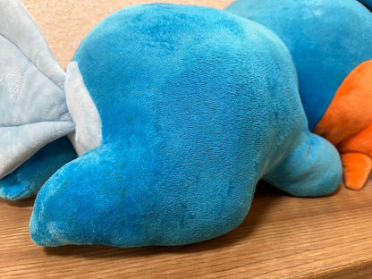 Pokemon Center Original Sleeping Mudkip Suyasuya BIG Plush Doll Stuffed Nintendo