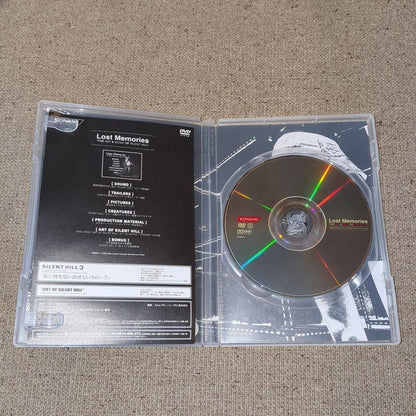 Lost Memories THE ART &amp; MUSIC OF SILENT HILL DVD Video Konami Game KD002 J1 2003