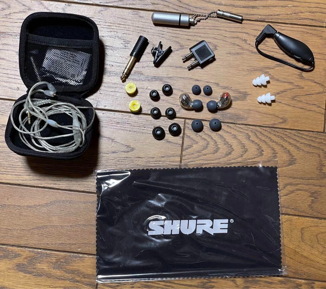 SHURE SE846CL-A Sound Isolating Earphone NO WIRELESS Inner ear type Stereo Mini