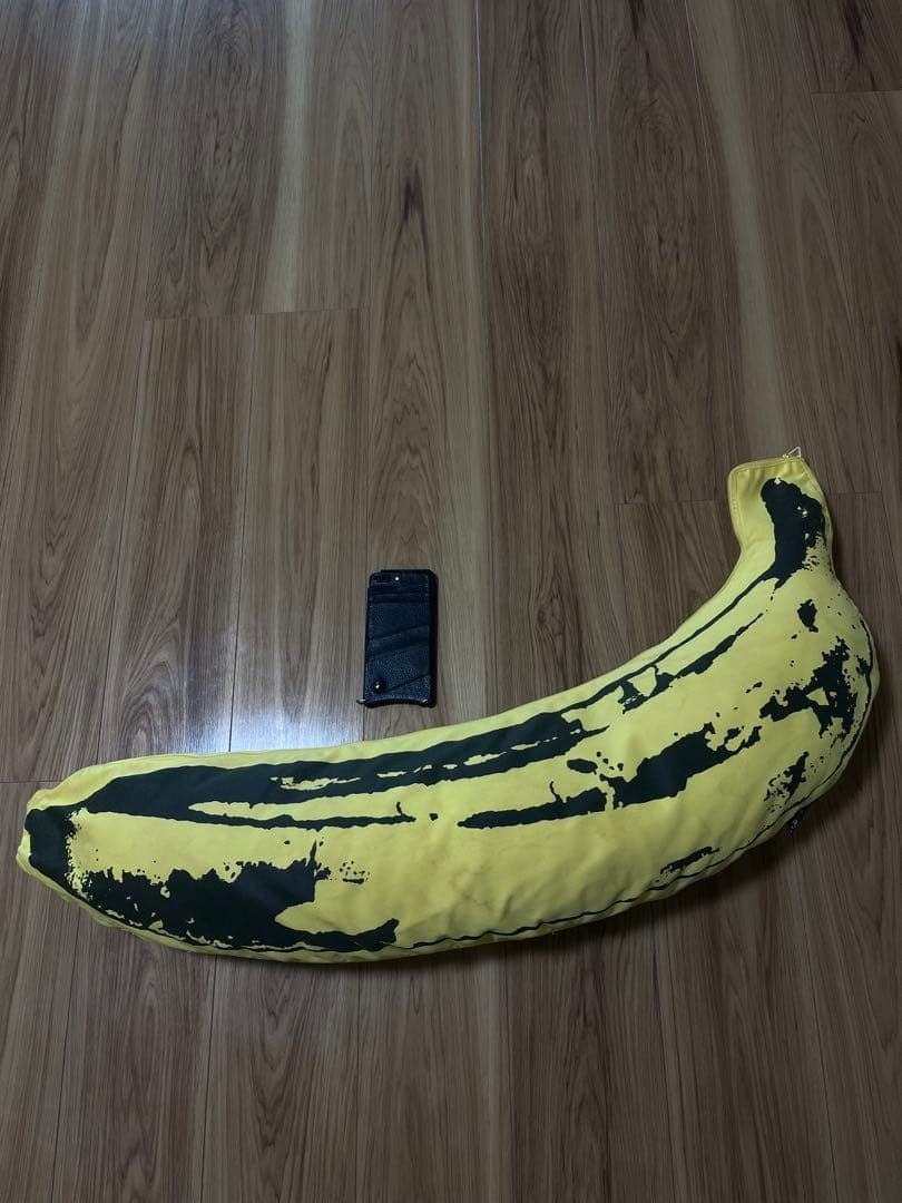 ANDY WARHOL ABC Msiza pink banana Cushion 90cm Andy Warhol interior Medicom toy