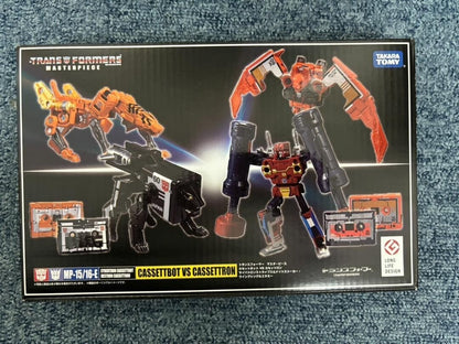 Transformers Cassette Bot VS Cassette Ron Mp-15/16E Masterpiece Takara Tomy