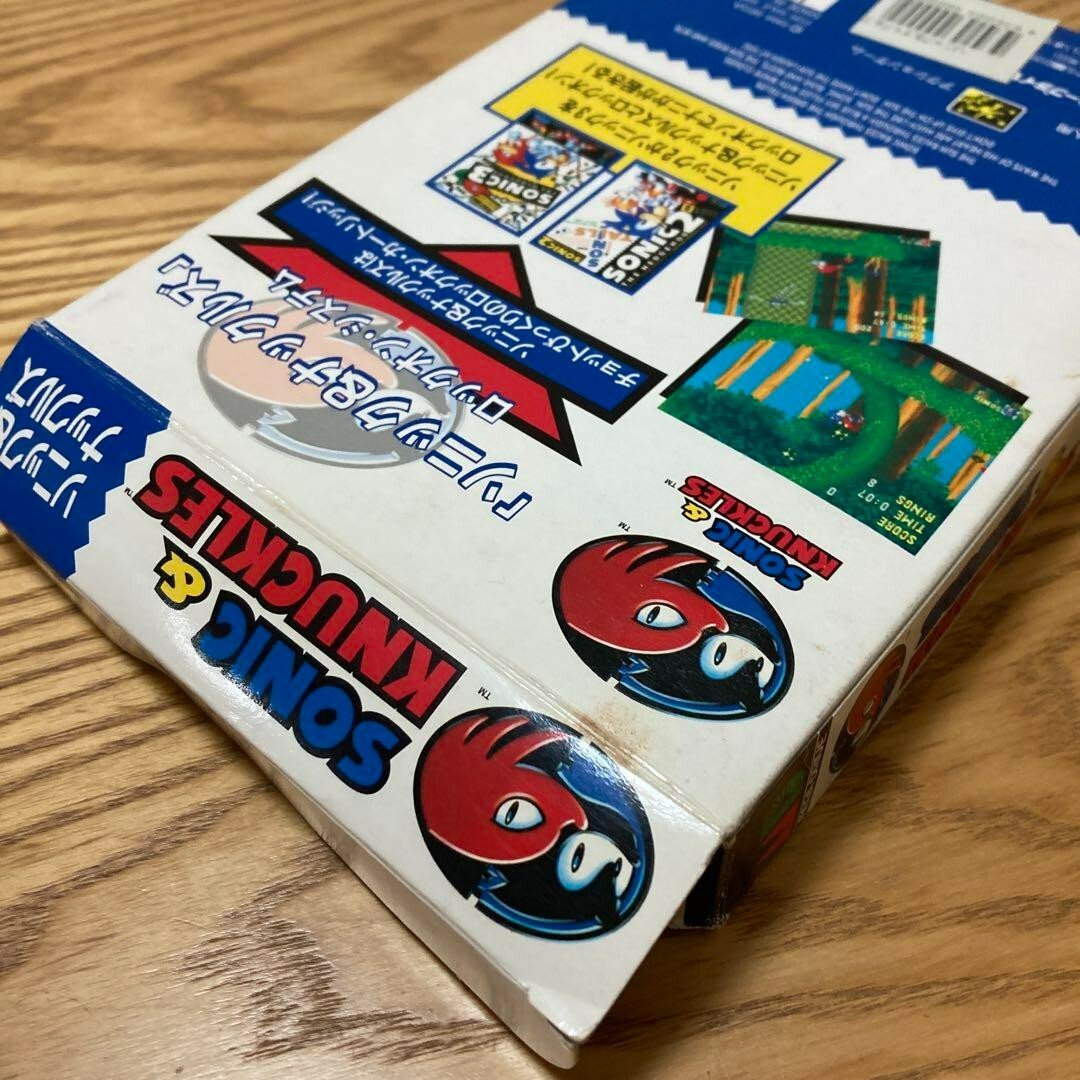 Sonic &amp; Knuckles Sega Mega Drive game software Japanese Version Limited Edition - photo 8