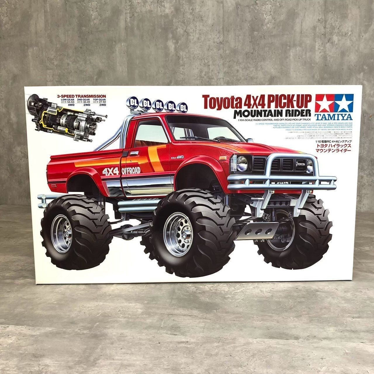 Toyota 4×4 Pick-Up Mountain Rider 1/10 RC 4WD Off-Road Radio Control Tamiya