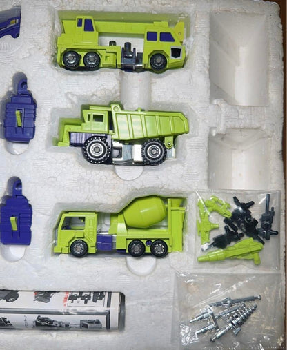 37 Buildron Giant Soldier Devastator Fight! Super Robot Lifeform Transformers