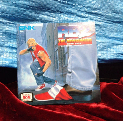 SNK Neo Geo ROM Aes Real Bout Garou Densetsu 2 THE NEWCOMERS 1998 Fighting Game