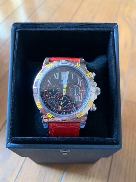 Saint Seiya Golden Sanctuary Watch ANGEL CLOVER Men's quartz Red Color Limited - photo 3