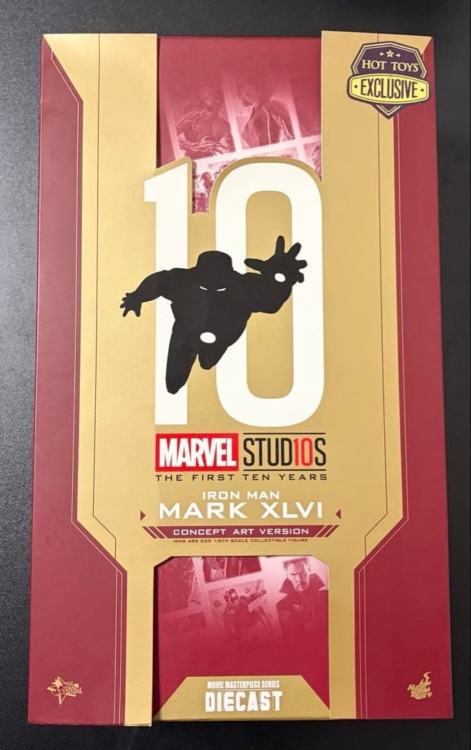 Iron Man Mark46 Concept art version 1/6 Action Figure Movie masterpiece Hot Toys