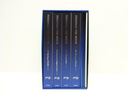 Persona 3 The Movie Limited Edition Blu-ray Lot 4 set With Storage Box ANIPLEX