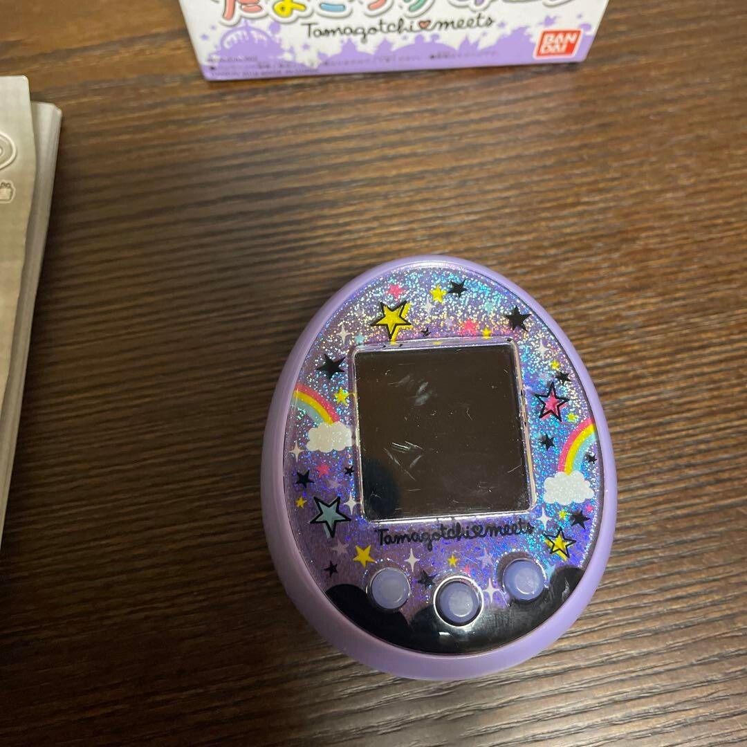 Tamagotchi Magical Meets Ver. Purple Model Digital Friends of THE WORLD BANDAI