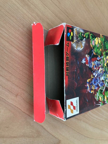 Teenage Mutant Ninja Turtles Tournament Fighters Super Famicom 1993 Game Konami