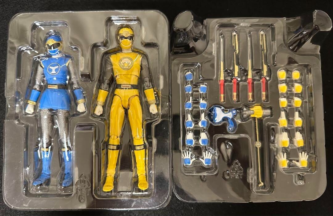 Nimpu Sentai Hurricaneger DX S.H. Figuarts Full set Acton Figure 2013 BANDAI