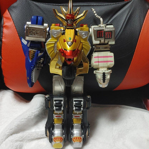 Power Rangers Wild Force Gaoranger DX Gao King Megazord Bandai Complete Set