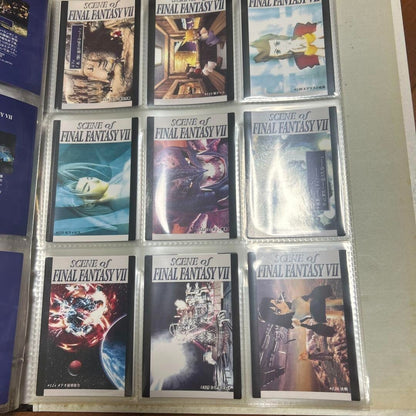 Final Fantasy VII Carddass Masters Complete Set of 140 Cards with Binder Bandai