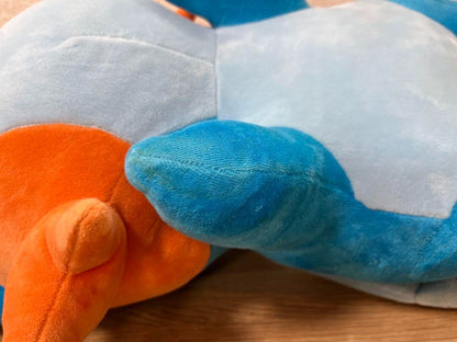 Pokemon Center Original Sleeping Mudkip Suyasuya BIG Plush Doll Stuffed Nintendo