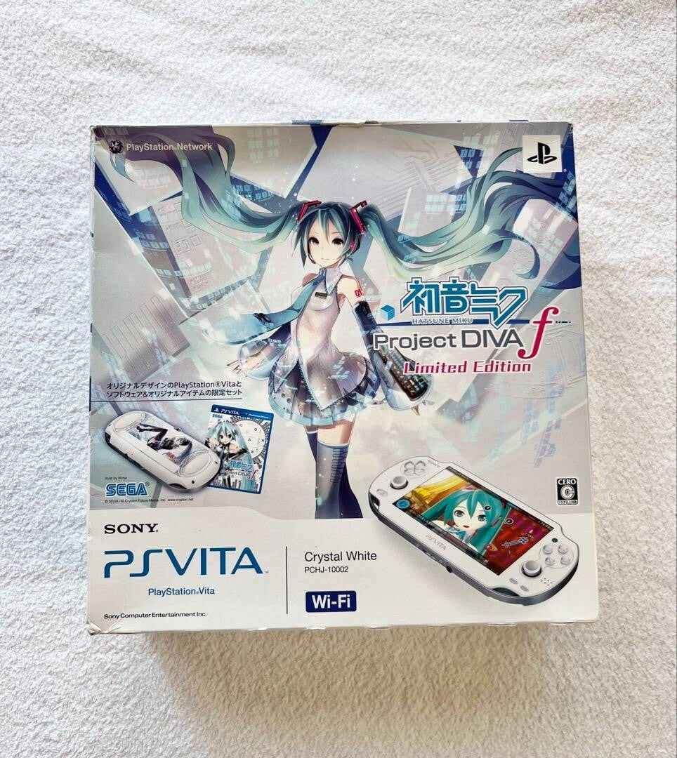 PlayStation Vita Hatsune Miku Limited Edition Wi-Fi PCHJ 10002 Project DIVA 2012