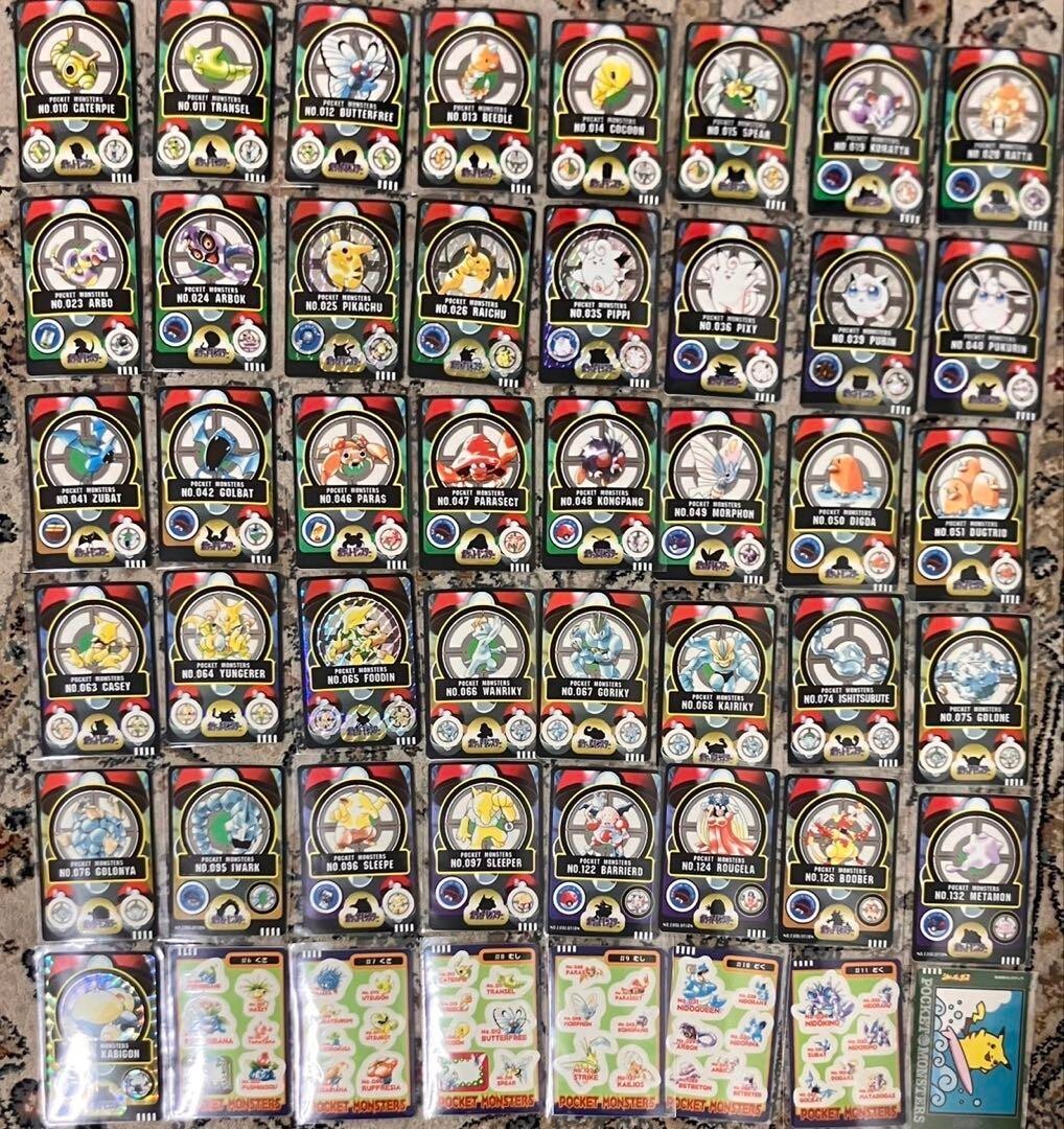 Pokemon Sealdass Part 2 complete set 48 pieces Surfing Pikachu Hobby Bandai